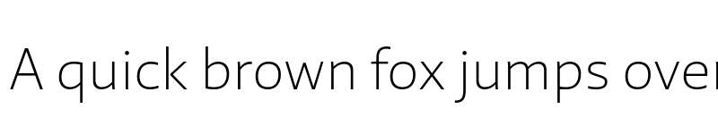 Preview of Laski Sans Light font