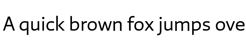 Preview of Laski Sans Regular font