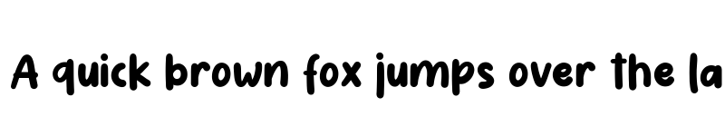 Preview of Lasting Sketch Regular font