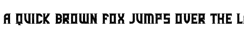 Preview of Lathena Letterpress font