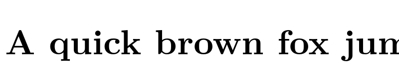 Preview of Latin Modern Roman 10 Bold font