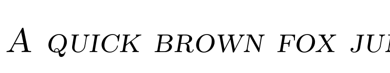 Preview of Latin Modern Roman Caps 10 Oblique font