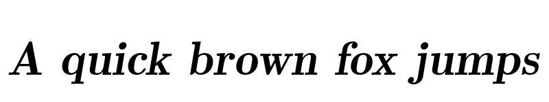 Preview of Latin Modern Roman Demi 10 Oblique font