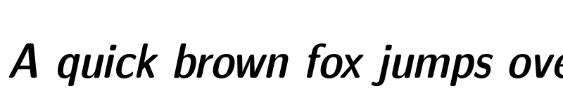 Preview of Latin Modern Sans Demi Cond 10 Oblique font