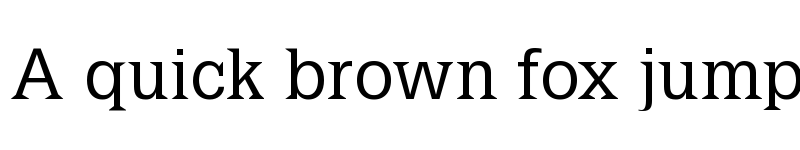 Preview of Latinia Regular font