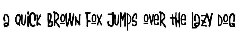 Preview of Latino Heart Regular font