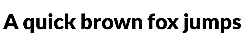 Preview of Lato TR Black font