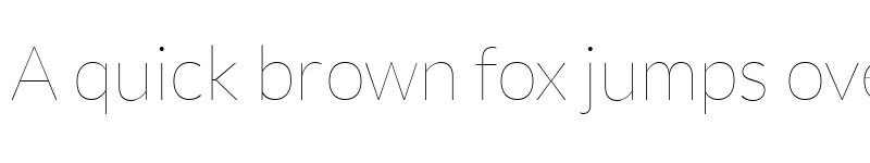 Preview of Lato TR Hairline font