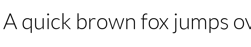 Preview of Lato TR Light font