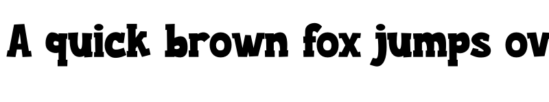 Preview of LAUGHTER Regular font