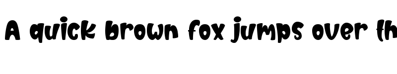 Preview of Laurels Regular font