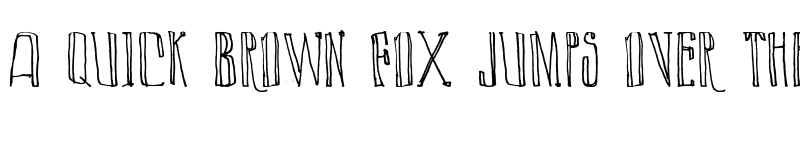 Preview of LAZY DAY Regular font