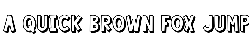 Preview of Lazy Sunday Shadow font