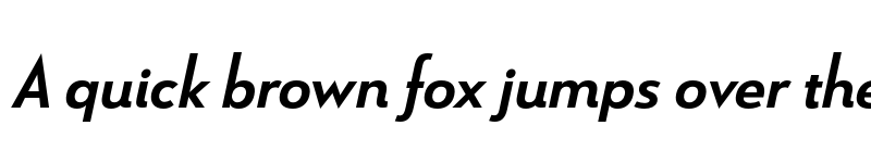 Preview of Le Havre Bold Italic font