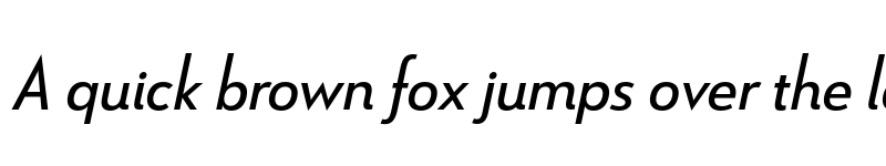 Preview of Le Havre Regular Italic font