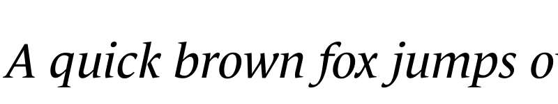 Preview of Le Monde Journal Std Book Italic font