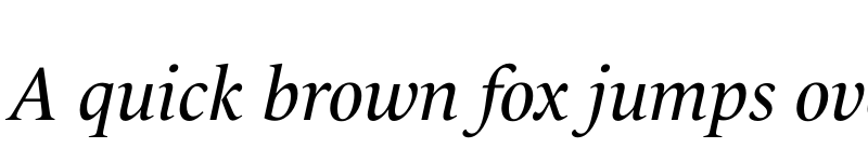 Preview of Le Monde Livre Std Book Italic font