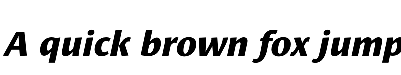 Preview of Le Monde Sans Std ExBold Italic font