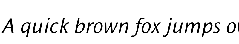 Preview of Le Monde Sans Std Italic font