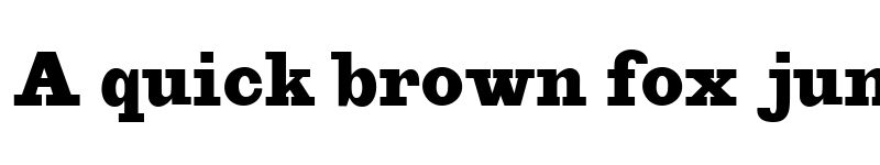 Preview of LeadvilleW00-Regular Regular font