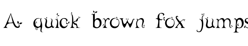 Preview of leaf1 Regular font
