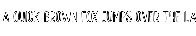 Preview of Leaflets Regular font