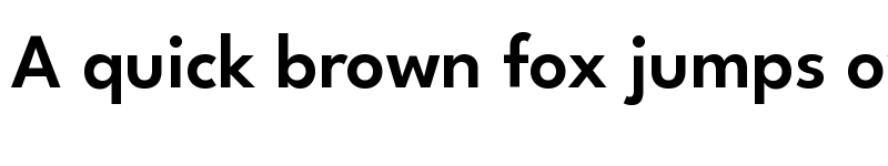 Preview of League Spartan SemiBold font