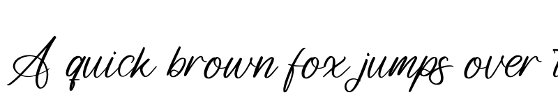 Preview of Leandro Daniel Regular font