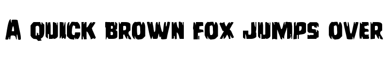 Preview of Leatherface Expanded Expanded font