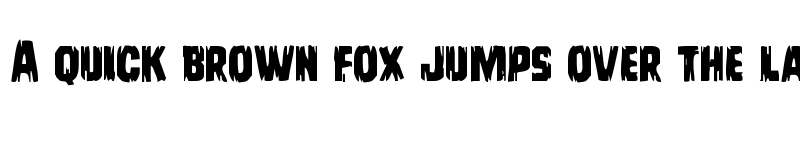 Preview of Leatherface Regular font