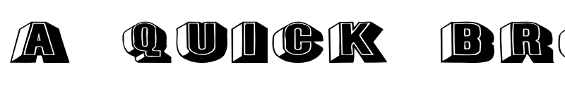 Preview of LeeCaps Ex Regular font