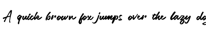 Preview of Legiante Regular font