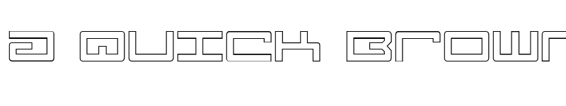 Preview of Legion Outline Outline font