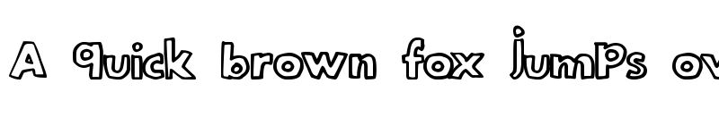 Preview of LegitOutline Regular font