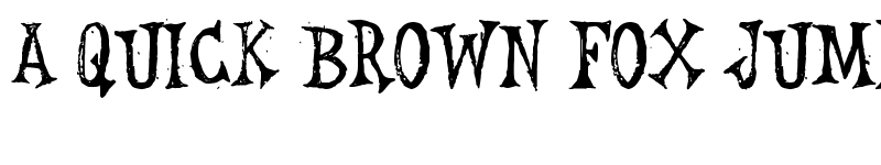 Preview of Leichenhaus Regular font