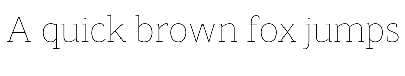 Preview of Leida ExtraLight font