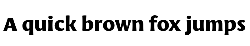 Preview of Leksa Sans Extra Bold font