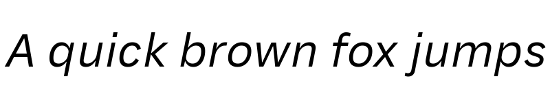 Preview of Lektorat Text var Oblique font