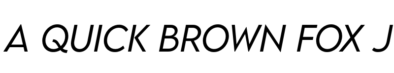 Preview of LEMON MILK Light Italic font