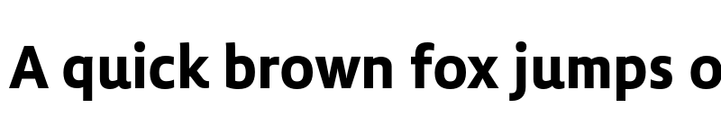Preview of Lemon Sans Next Bold font