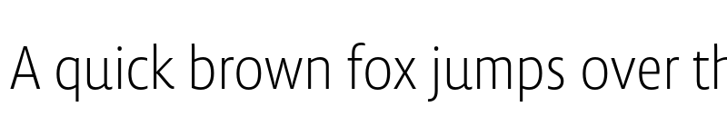 Preview of Lemon Sans Next Cond Light font