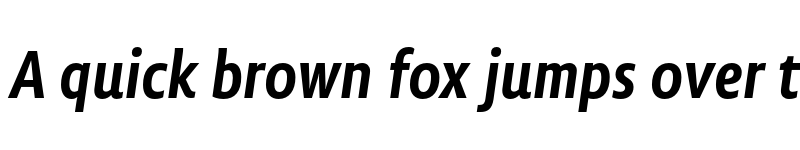 Preview of Lemon Sans Next Cond Medium Italic font
