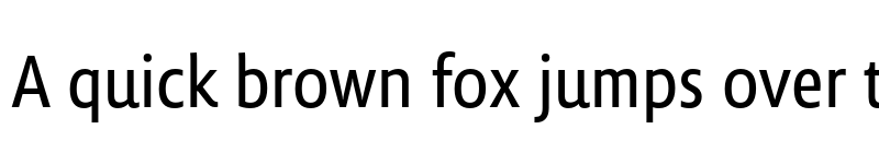 Preview of Lemon Sans Next Cond Regular font