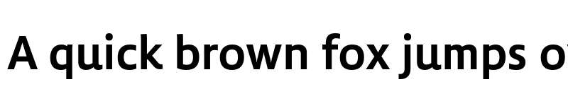 Preview of Lemon Sans Next Medium font
