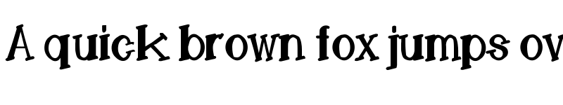 Preview of LemonCookie BoldCondensed font