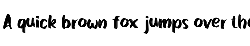 Preview of Lemonsbright brush Regular font