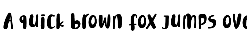 Preview of Lemontea Squash Regular font