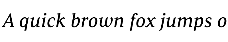 Preview of Leo Italic font