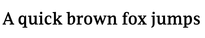 Preview of Leo Medium font