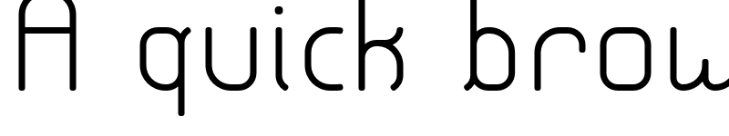 Preview of lerotica Light font